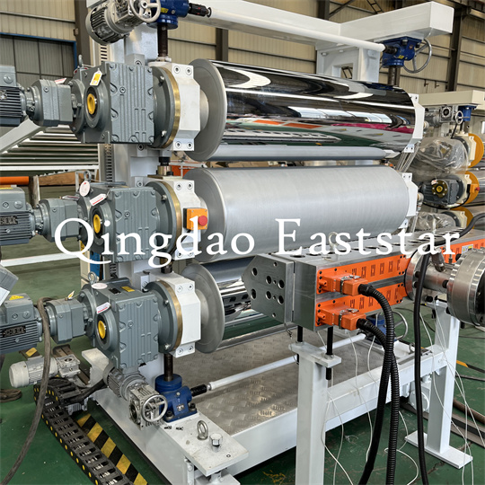 शीट थ्री-रोलर कॅलेंडर उपकरणे